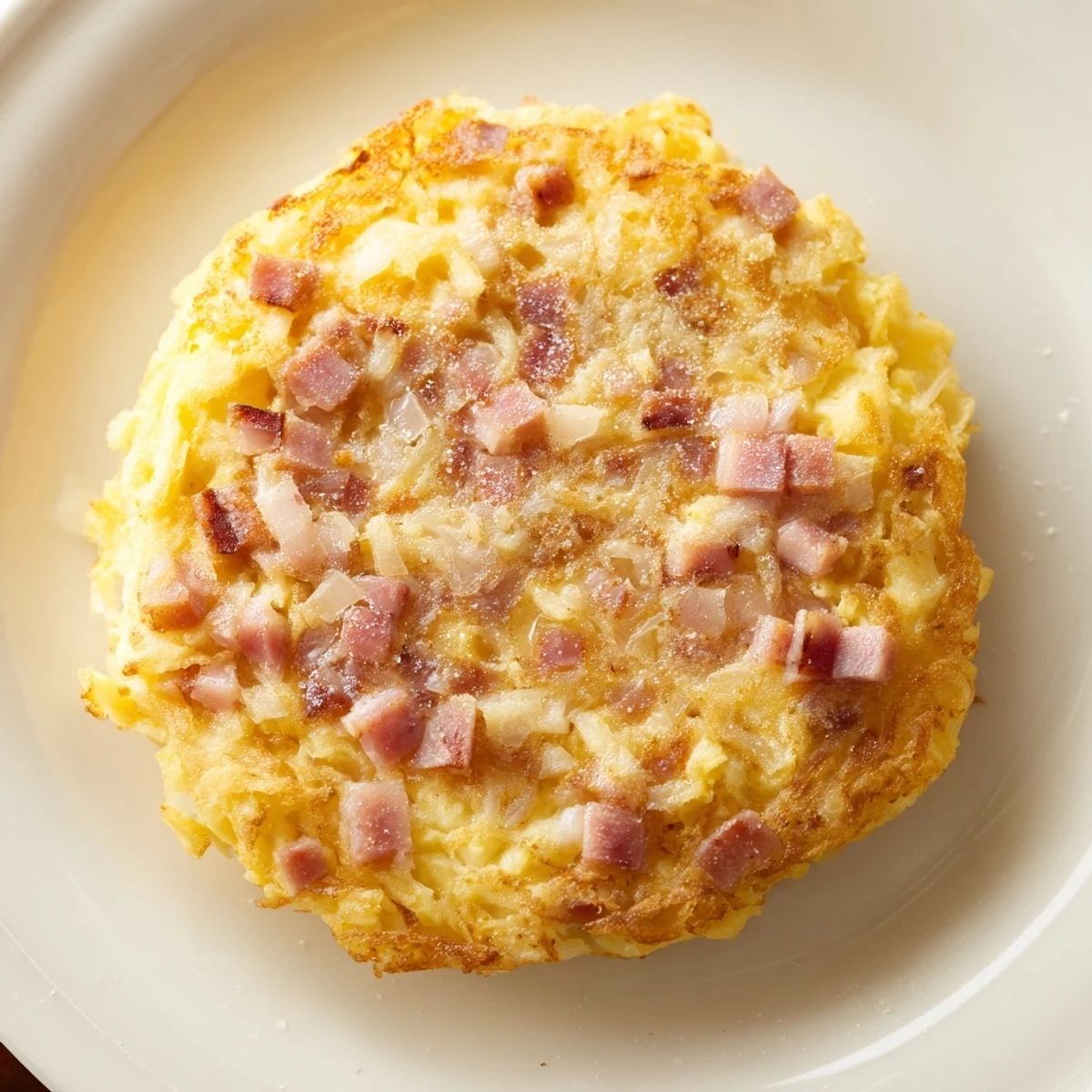 Crispy, golden Depression-Era Ham & Potato Patties, a satisfying and budget-friendly main dish for dinner.