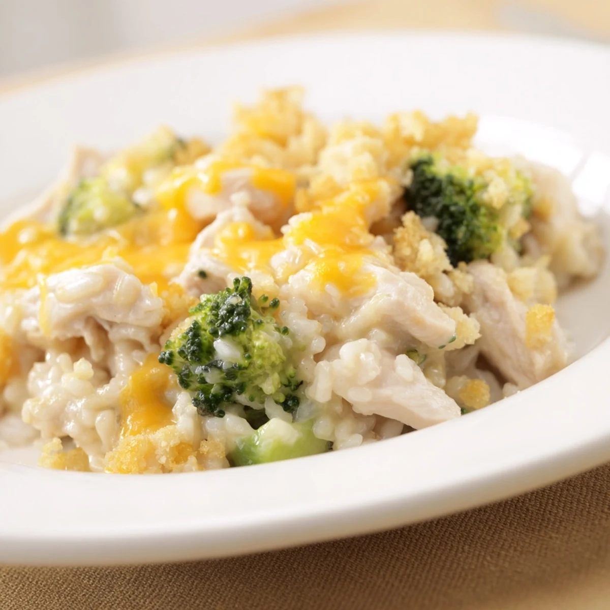 Chicken Broccoli Rice Bake