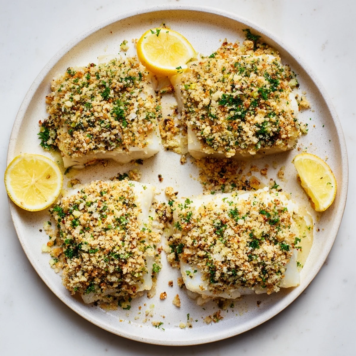 Baked Cod Crispy Ritz