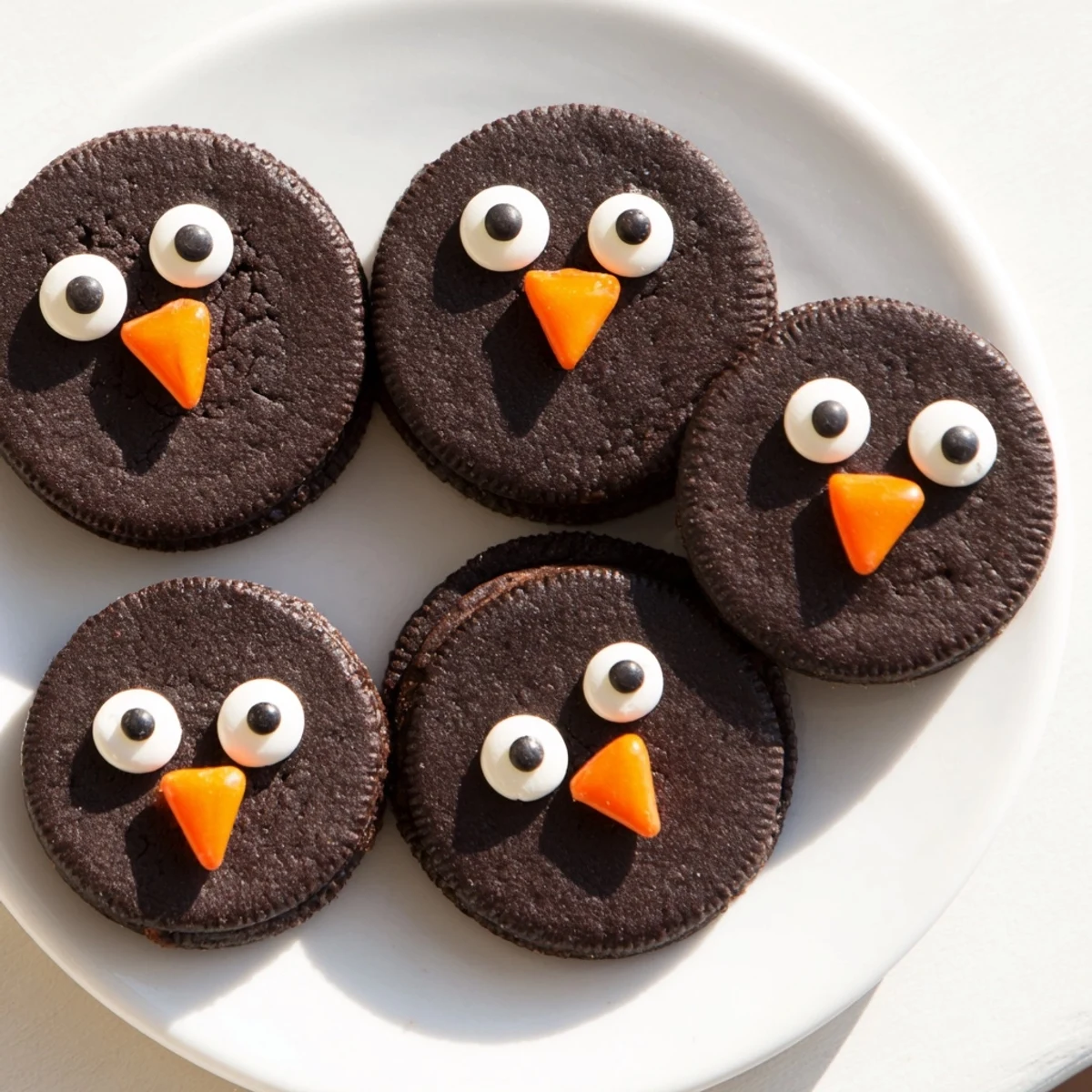 A delightful treat tray of Hoot Hoot Owl-Themed treats with chocolate bark branches and colorful fruit.