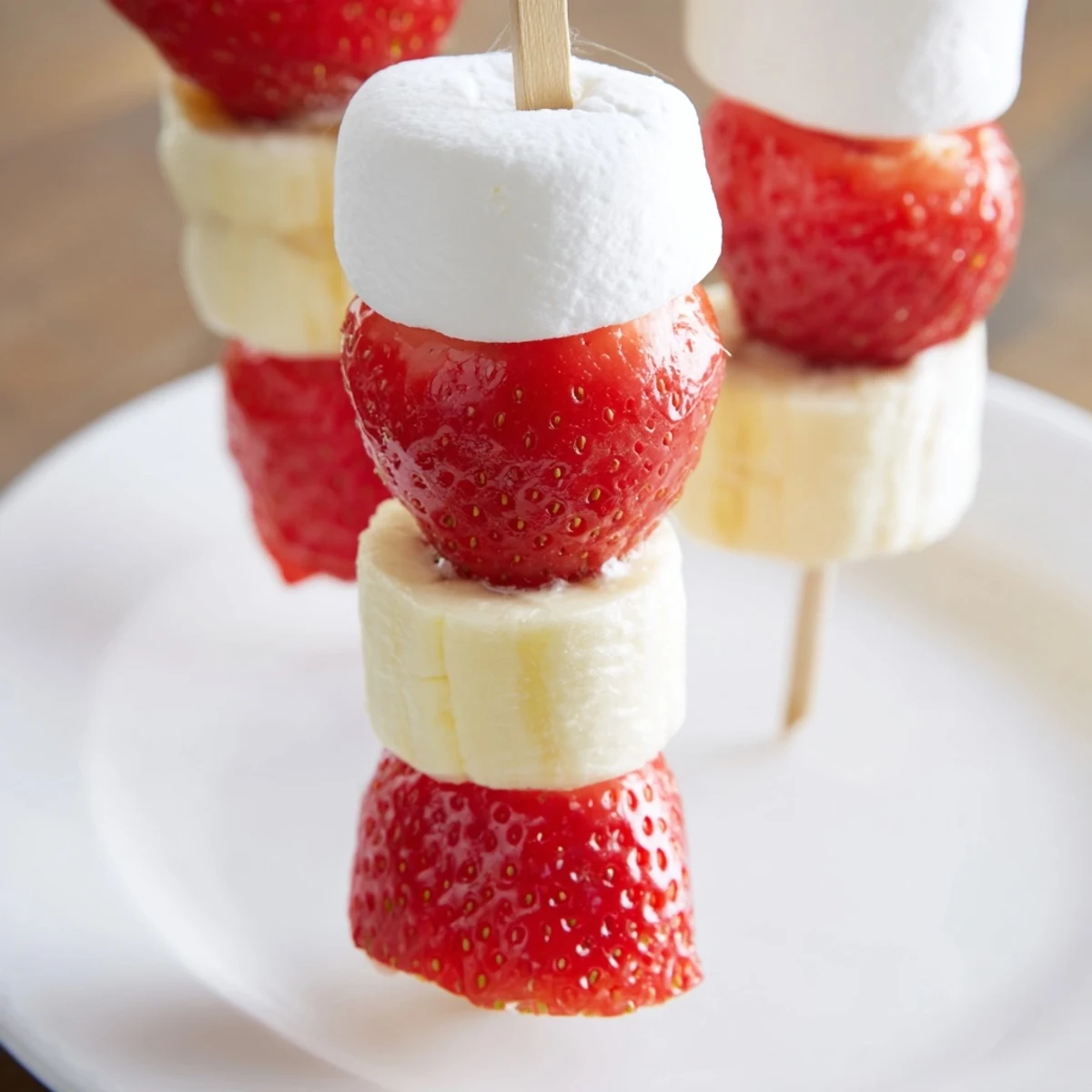 Strawberry Banana Santa Sticks