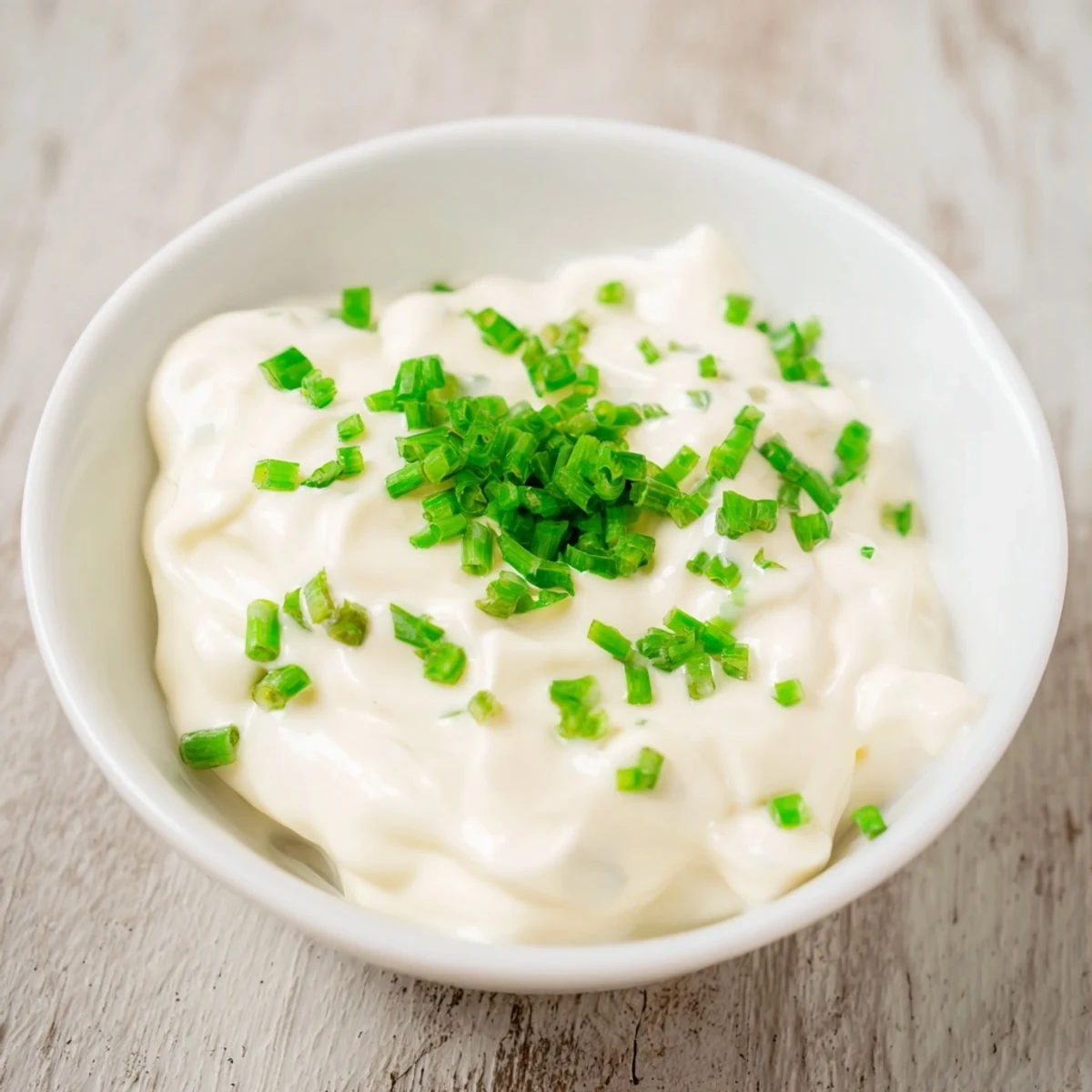 Vibrant veggie ranch dip with diced chives, a creamy appetizer served with fresh, crunchy vegetables.