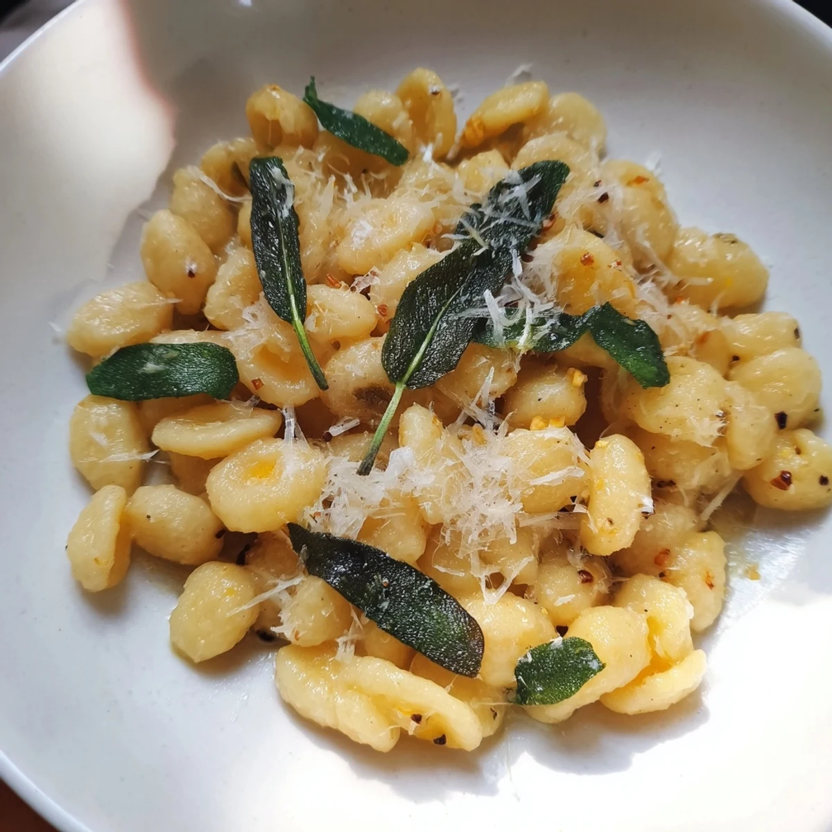 Golden brown butter and crispy sage coat the ditalini pasta in this flavorful brown butter recipe.