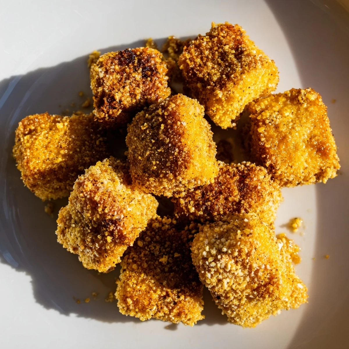 These golden, crispy tofu nuggets are perfect, offering a satisfying plant-based, homemade snack.