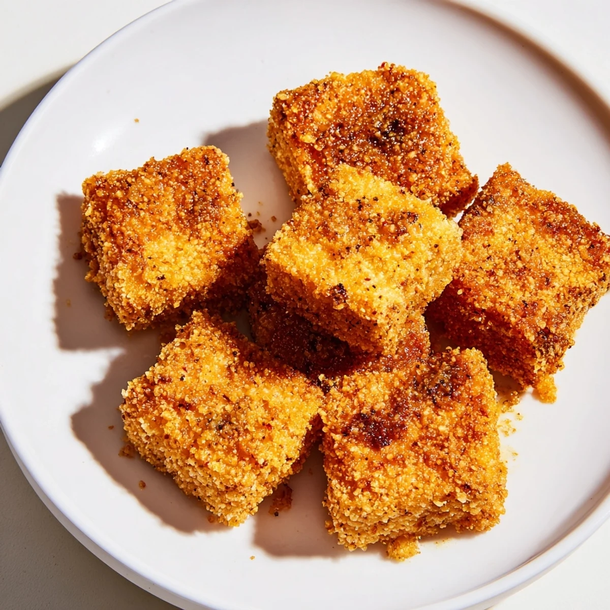 Golden Crispy Tofu Nuggets