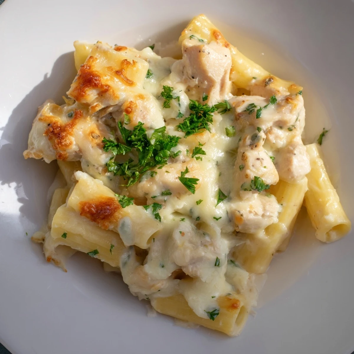 Chicken Alfredo Creamy Pasta
