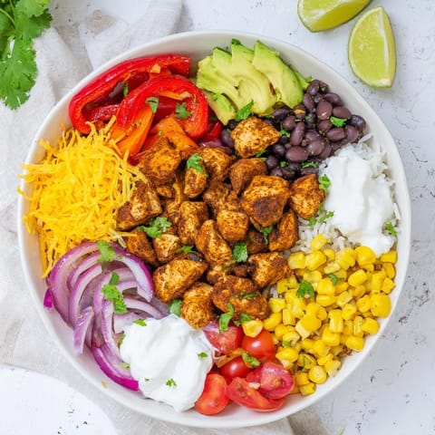 Sheet Pan Chicken Burrito Bowls #25