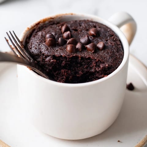 Microwaved Mug Chocolate Cake