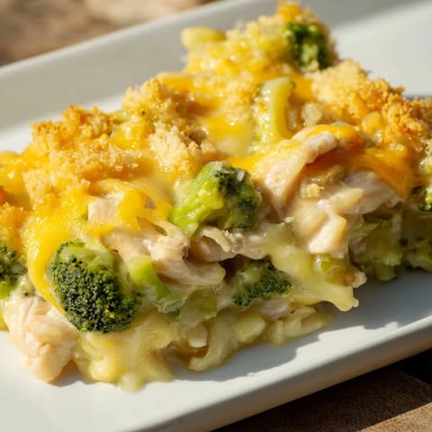 Chicken Broccoli Cheddar Bake