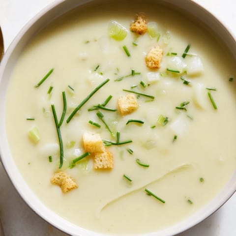 Potato Leek Creamy Soup