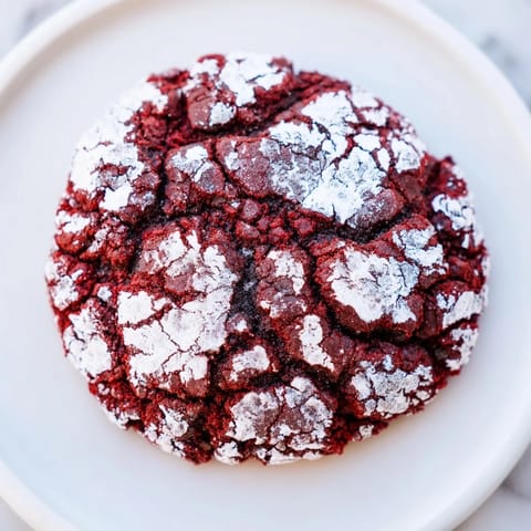 Red Velvet Chocolate Crinkle