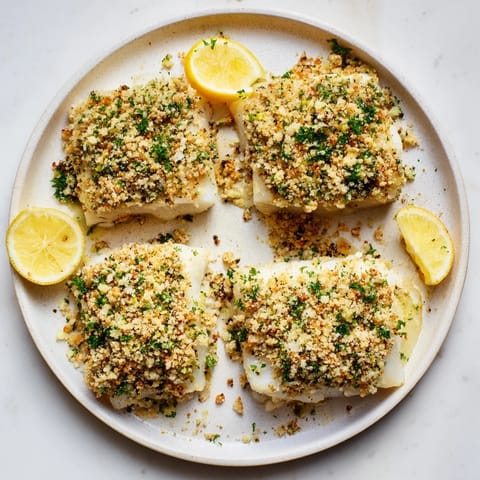 Baked Cod Crispy Ritz