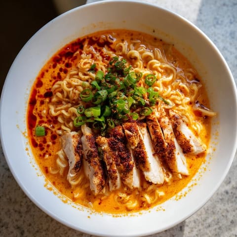 Fiery Chicken Ramen Garlic