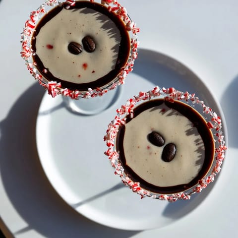 Peppermint Espresso Martinis