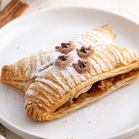 Imagine warm, spiced gingerbread filling encased in flaky, delightful Sleeping Gingerbread Puff Pastry Pockets.