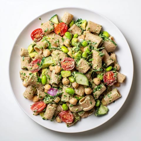 Holiday Glow Green Goddess Pasta