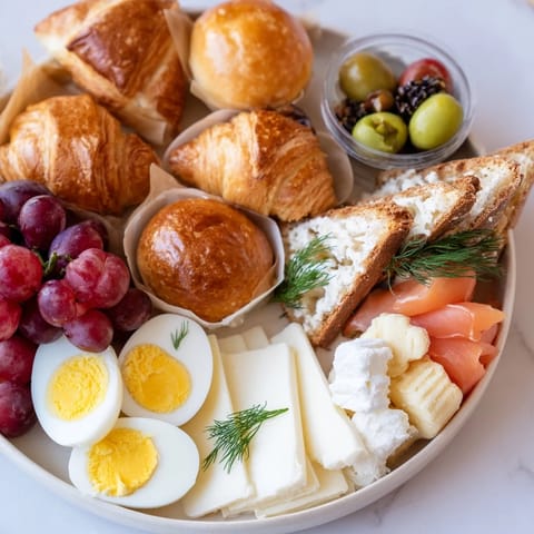Christmas Brunch Gift Box 2025 overflowing with delicious goodies, ready for a special holiday morning.