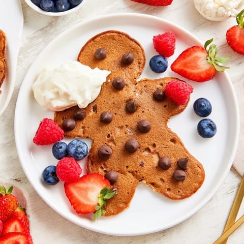 Gingerbread Boy Berry Board