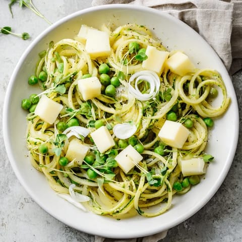 A beautiful serving of The English Ivy salad, featuring crisp green beans and a light lemon vinaigrette.