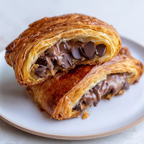 Freshly baked Viral Crookie, pictured with melty chocolate chips, ready to enjoy with coffee.