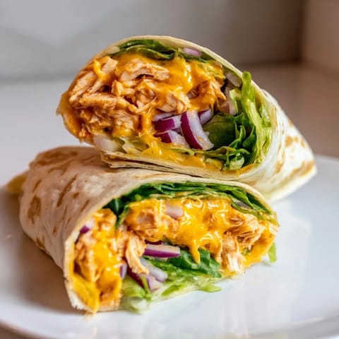Buffalo Ranch Chicken Wrap