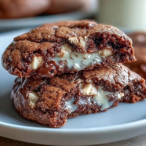 Hojicha Brownie Cookies