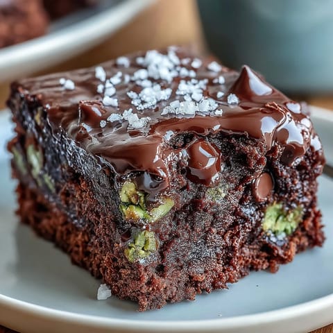 Pistachio Chocolate Snacking Cake