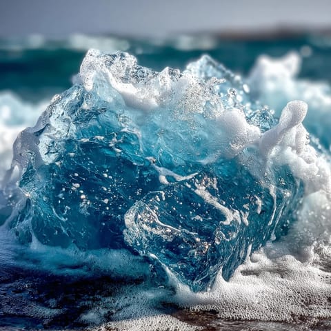 Pisces Cake Sheet Cake with Ocean Wave Piping: a whimsical vanilla sheet cake with blue ombré buttercream and wave-like piping, decorated with edible pearls for a dreamy aquatic look.