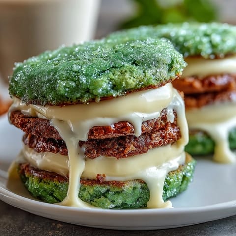Sparkly St Patricks Day Cookies