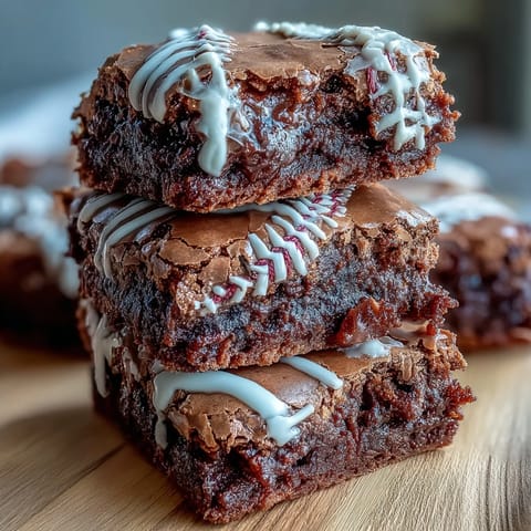 Baseball-themed brownie bites with white icing laces, perfect for game day parties or sports celebrations.