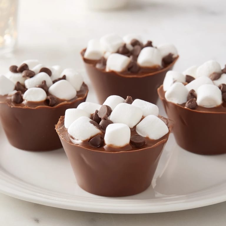Rich and decadent, these budget-friendly hot cocoa bomb cups filled with marshmallows and cocoa mix are fun.