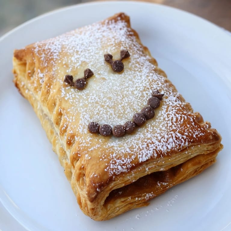 Festive and delicious, these homemade Sleeping Gingerbread Puff Pastry Pockets are a cozy, holiday breakfast sensation.
