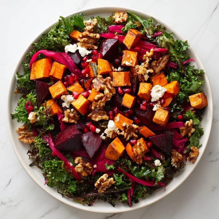 Enjoy the fresh flavors of this Hot Girl Winter Salad, a perfect blend of sweet, tangy, and crunchy textures.