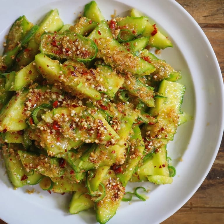 This quick Cucumber Shaker recipe beautifully combines refreshing cucumber with tangy seasonings for flavor.