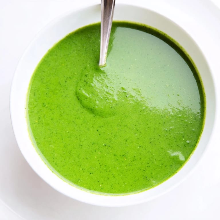 Big Green Immunity-Boosting Vegetable Soup steaming in a rustic pot, showcasing a vibrant blend of spinach, broccoli, and asparagus.