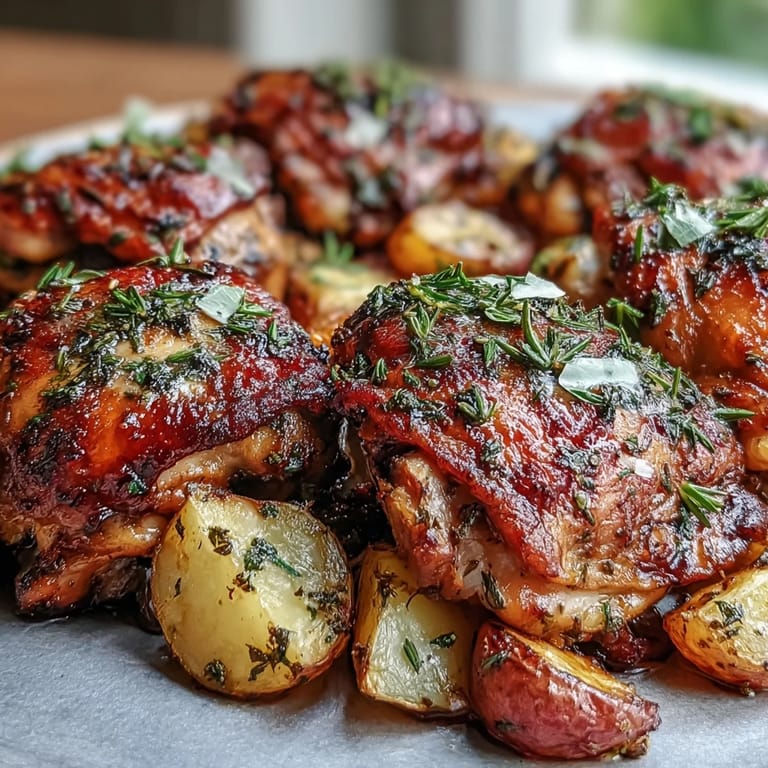 This juicy Crispy Ranch Sheet Pan Chicken & Veggies is a perfect family dinner served hot. 