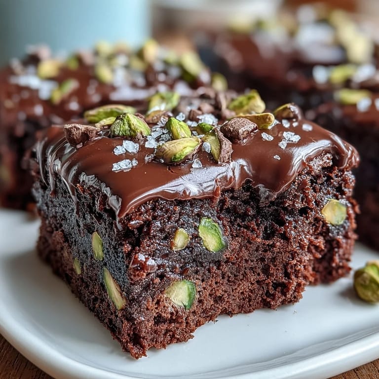 Rich chocolate cake with crunchy pistachios, inspired by viral Dubai flavors, offering a moist, indulgent texture and nutty aroma.