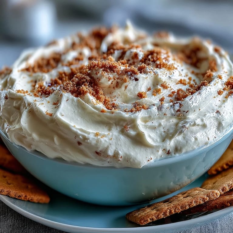Viral cheesecake dip made with cream cheese and powdered sugar, ready in 10 minutes.