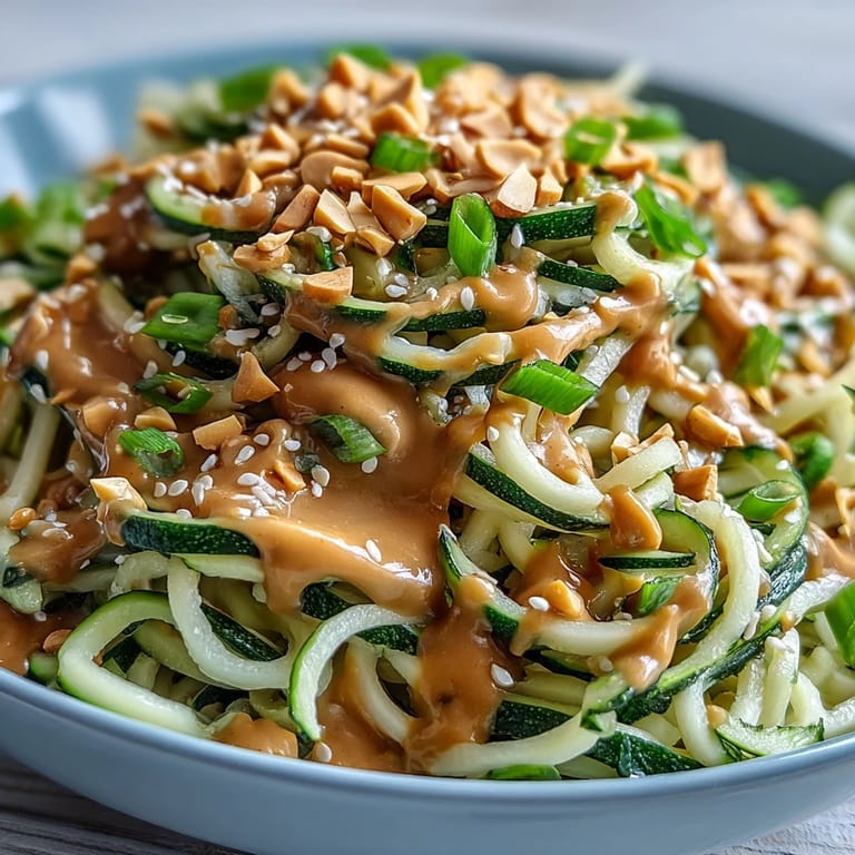 Summer vibes: delicious Cold Peanut Sesame Noodles with crunchy toppings.