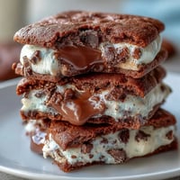 A plate of soft, chewy Irish cream chocolate chip cookies, golden brown with melty chocolate chips and a festive touch of green sprinkles.